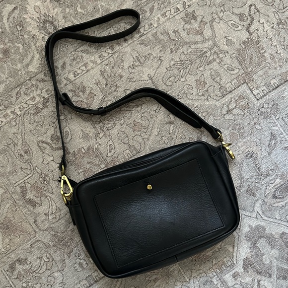 Madewell Bags Madewell Large Transport Camera Bag In Black Poshmark